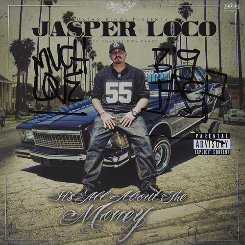 Jasper Loco - All About The Money - Autographed CD